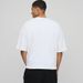 240G Heavy Weight Short Width Boxy Fit Short Sleeve T-shirt Summer Loose Men's Round Neck Heavyweight Cotton Top_viptrois.com