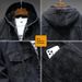 Pulse New Thickened Warm Men's Winter Shearling One-Piece Hooded Fleece-Lined Denim Jacket For Young Men_viptrois.com