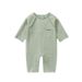 Kids' Clothing Newborn Clothes Plus Velvet Jumpsuit Autumn And Winter Baby Warm Jumpsuit Crawling Clothes_viptrois.com