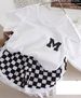 Summer Korean Children's Short Sleeved Suits For Boys, Casual T Shirts And Shorts, Two Piece Suits_viptrois.com