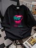 falling In Reverse Lips T Shirt Casual Designer Clothes Comfortable Graphic Fashion Breathable Versatile Homme Top For Everyday Wear Unisex_viptrois.com
