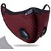 Cycling Sports Men's And Women's Outdoor Masks (with Two Filters Included) Activated Carbon Windproof, Dustproof, And Anti Haze PM2.5_viptrois.com