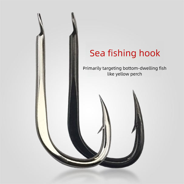 for Sea Fishing, Bottom Fish Chicken Yellow Three White Fruit String Line Set Concave-Convex Reinforced Hooks, Low_viptrois.com
