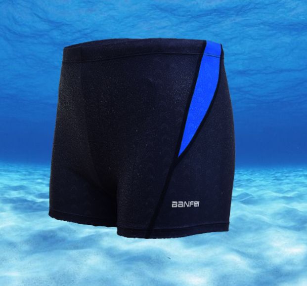 Banfei's new boxer swimming trunks/men's swimming trunks boxer hot spring swimming trunks men's swimsuits are available in large sizes_viptrois.com
