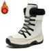 2022 New Ladies Snow Boots Winter Warm Boots Plus Velvet Padded Northeast Cotton Shoes Cross-border Large Size Women's Shoes_viptrois.com
