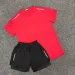 Mens Tracksuits Tech Set Designer Tracksuit T Shirts Shorts Two-piece Womens Fiess Suit Print Quick Drying And_viptrois.com