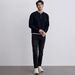 "Classic Henley Collar Men's Sweater – Vintage-Inspired Thick Knit For Winter Warmth & Comfort"_viptrois.com