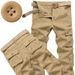 German Environmentally Friendly Fabric Overalls, Fattened And Enlarged Loose Casual Pants, Elastic Waist Pure Cotton Working Pants For Men_viptrois.com