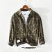 New Men's Casual Long Sleeved Checkered Cotton Shirt Jacket_viptrois.com