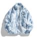 Men's Winter Lamb Wool Coat Loose Tie-Dye Fleece Lined Thick Warm Jacket Ins Trendy Streetwear_viptrois.com