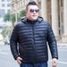 2025 Fashion Middle-Aged Young Men's Plus-Size Pure Color Long Sleeve Zipper Cotton-Padded Jacket M-11XL_viptrois.com