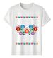 Tshirt Muscle Freaks 2026 Floral Style Mexican Flowers Embroidered_viptrois.com
