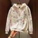Men's High End Tie Dye Casual Sweatshirt Trendy Brand Foam Hoodie Autumn Top Standard Thickness Polyester Machine Washable_viptrois.com