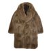 Men's Clothing Tuscan Lambskin Men's Autumn And Winter New Imitation Fox Fur Trench Coat Fur Coat Mid Length Coat Trend_viptrois.com