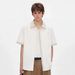 Men's Striped Faux Two Piece Short Sleeve Shirt Casual Versatile Loose Fitting Stylish Sophisticated Summer Everyday Commuting_viptrois.com