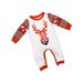 Christmas deer letter Snowflake Christmas family dress printed home dress pajamas_viptrois.com