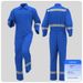 Men's Clothing One Piece Work Clothes Suit Reflective Wear Resistant And Dirt Resistant Mechanic Welder Shipyard Seaport Labor Protection Clothing_viptrois.com