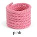 Thick Round Rope Shoelaces For Sneakers & Casual Shoes - 80cm To 160cm (Black, Pink, Beige & More) - Durable & Stylish DIY Upgrade_viptrois.com