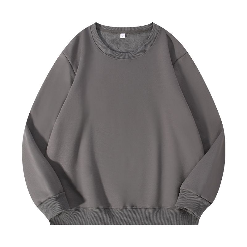 Unisex Fleece-Lined Oversized Crewneck Sweatshirt – 360g Cotton Blend, Warm & Comfortable, 20 Colors, Anti-Wrinkle (M-5XL)_viptrois.com