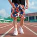 Premium Products CP11444A24 American Casual Camouflage Printed Trendy Brand Fitness Running Sports Basketball Shorts_viptrois.com