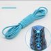 Shoe Accessories elastic buckle elastic adult children black and white color shoe rope_viptrois.com