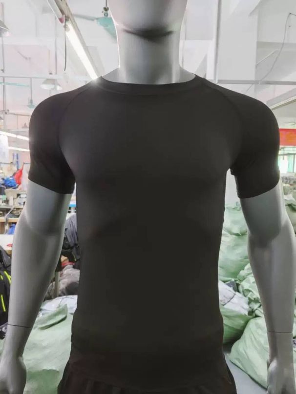 2025 Spring And Summer Fitness Clothing Men's High Elastic Basketball Sports Set Running Speed Dry Breathable Tight Clothing Training Clothing_viptrois.com