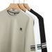 Loom Loom Foreign Trade Wholesale Cross-Border Spring And Autumn New Round Neck Men's Casual Pullover Sweatshi Long Sleeve_viptrois.com