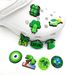 Cartoon Does Not Infringe VSCO Green Series Shoes Flower Shoe Buckle Soft Glue Personality DIY Cute Accessories_viptrois.com