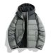 Lightweight Hooded Down Jacket For Men & Women - Windproof Graphene-Infused Winter Coat For Hiking & Outdoor Activities_viptrois.com