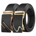 Mens Fashion Belt - High Quality PU Soft Metal Buckle Strap Made Of Genuine Leather Suitable For Work Pants And Jeans._viptrois.com