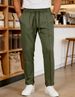 Men's Loose Straight Leg Tapered Sports Casual Trousers Spring Autumn Style Running Fitness Bottoms_viptrois.com