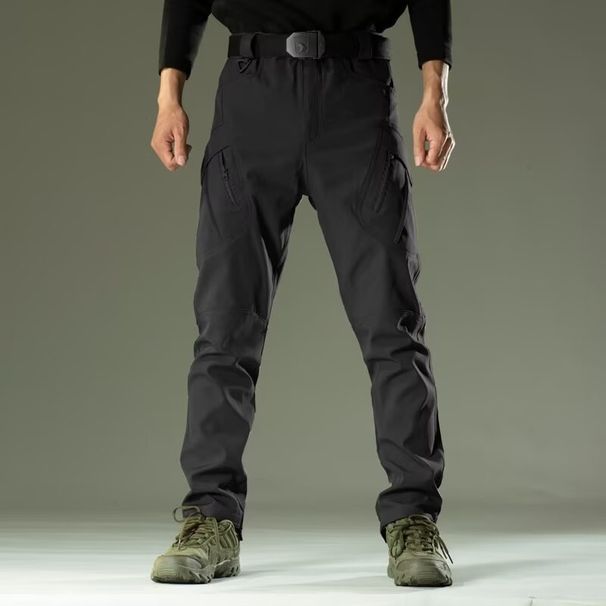 Men's Tactical Cargo Pants - Lightweight Outdoor Commuter Work Pants With Multi-Pockets, Straight Leg, Stretch Fabric For Spring & Summer_viptrois.com