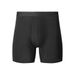 Pulse Ouma Cross-Border Men's Underwear Mid-Length Pure Cotton Open Sports Solid Color Plus Boxer Briefs US Size_viptrois.com