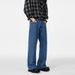 Men's Clothing & Archer0603 & Loose Flared Baggy Jeans For Men, CITYBOY Versatile Cleanfit Wide Leg Pants_viptrois.com
