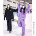 Pulse Wholesale High Volume Winter Suit Men Women, Thickened Windproof, With Cotton Padding, Ski Jacket And Pants Set For_viptrois.com