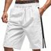Men's Hip Hop Sports Shorts Loose Fit Summer Khaki Straight High End Amei_viptrois.com
