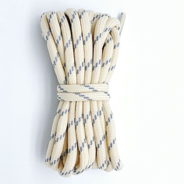 Shoelaces Round Reflective Thick Oblique Dot Shoelaces Manufacturers Spot Diameter 5mm Cotton Rope Color Braided Trouser Waist Rope_viptrois.com
