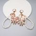 Diamond Bow Mobile Phone Chain Love Buckle Earphone Shell Decorative Pendant Jewelry Key Chain Pendant_viptrois.com