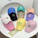 Children's girl's duckbill quick drying new puppy baseball stylish little girl sunshade hat, spring and summer styles_viptrois.com