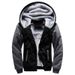 Men's Clothing Men's Heavyweight Fleece-Lined Zip-Up Hoodie – Winter Thermal Jacket With Stand Collar & Side Pockets (Black/Charcoal/Red-Blue/Navy)_viptrois.com