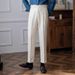 Men's Clothing Men's Napoli Mid-Rise Straight Fit Casual Trousers – British Retro Style Versatile Chinos (Khaki, Black, Beige, Coffee Brown)_viptrois.com