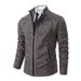 Pure Plus Size Jacket Men 2025 Casual Cardigan Autumn Winter Warm Coat Fashion Stand Collar Sweater Men's Export_viptrois.com