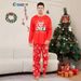 Christmas deer Penguin letters Christmas Family suit printed homewear sleep_viptrois.com