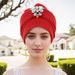 Muslim Space Laminated Wrinkled Diamond Laminated Toe Cap African Hat Indian Hat_viptrois.com