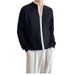 Men's Clothing light mature style knitted sweater tops men's jacket autumn and winter new style solid color versatile zipper design cardigan sweater_viptrois.com