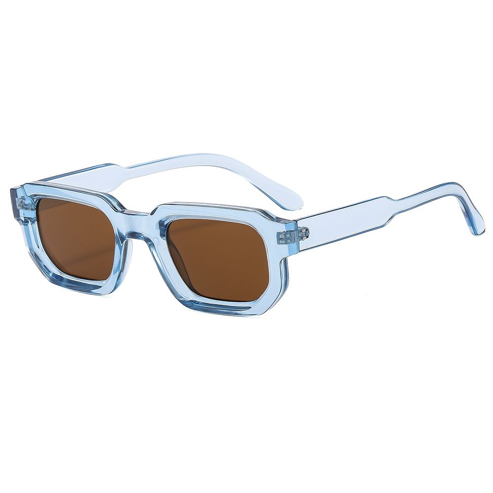 Men's Sunglasses Square Frame Trendy Street Shooting Sunglasses Retro Thickened Sunglasses Ladies Sunglasses_viptrois.com