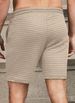Mens Sweat Shorts Casual Stretch Elastic Waist Waffle Workout Gym Short 7 Inch Inseam Running Short With Pocket_viptrois.com