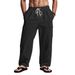 Men's Relaxed Fit Cargo Pants - Lightweight Quick-Dry Tactical Trousers With Adjustable Drawcord For Summer Outdoor Adventures_viptrois.com