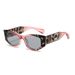 Men's Sunglasses Polygonal Cat Eye Sunglasses Sun Protection And UV Protection 2024 Autumn New Small Frame Fashion Brown Sunglasses_viptrois.com
