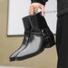 Men's Boots Chelsea Boots Pointed Thick Sole Height Increasing Dress Martin Boots_viptrois.com